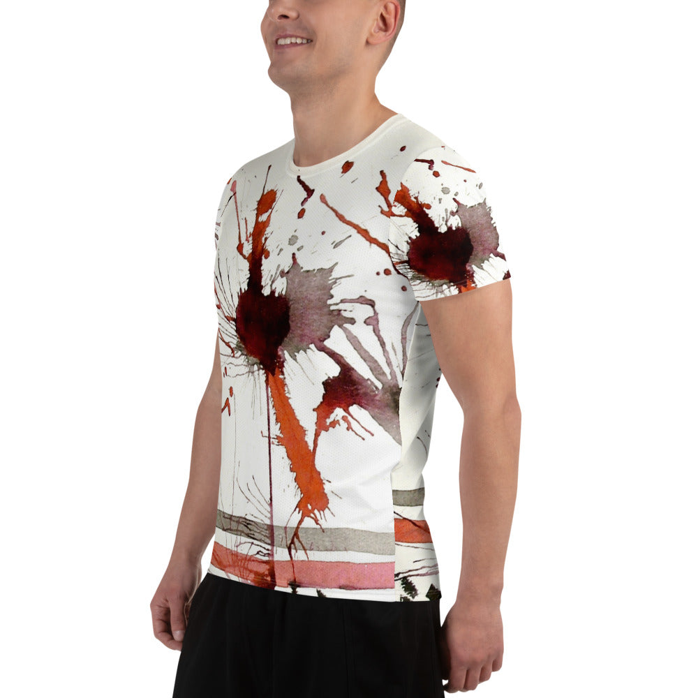 All-Over Print Men's Athletic T-shirt