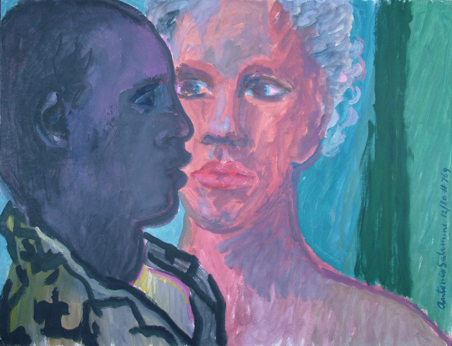 Imaginary Portrait, 23"x30", Not For Sale