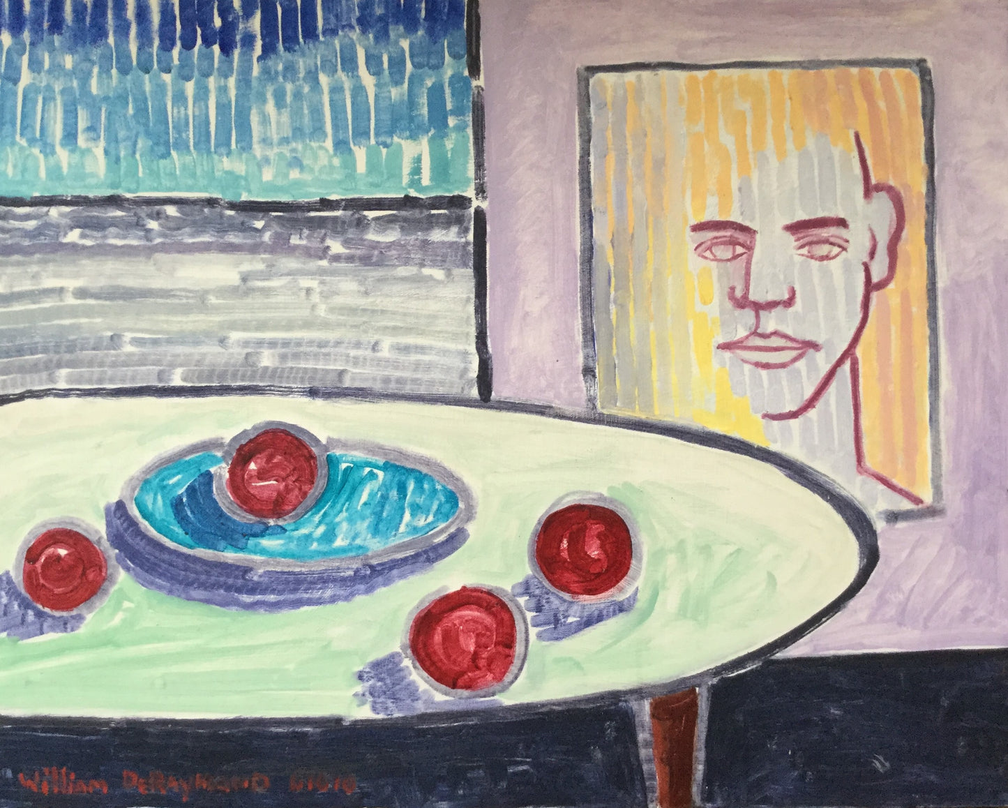 imaginary #portrait composition #fineart #painting , winter, #allaprima 24"x30"