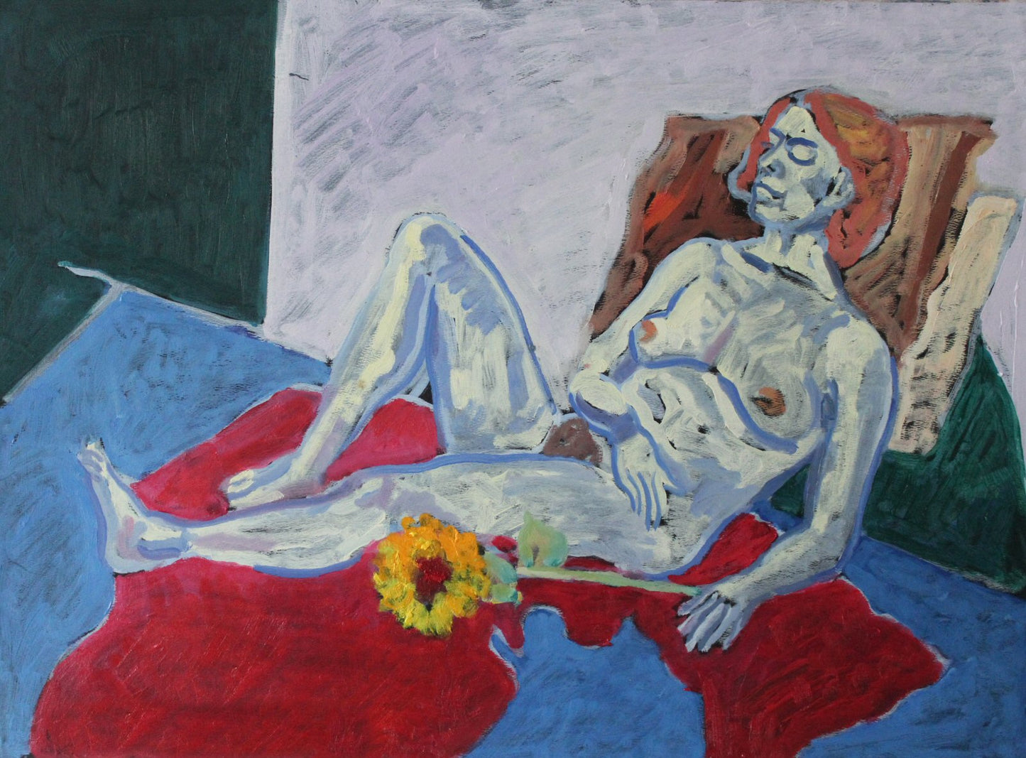 #figure #painting #art 22"x30"