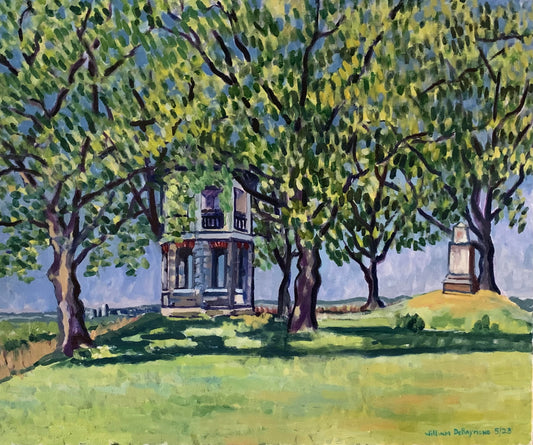 the Indian Tower, Nazareth, Pa., 30"x36"