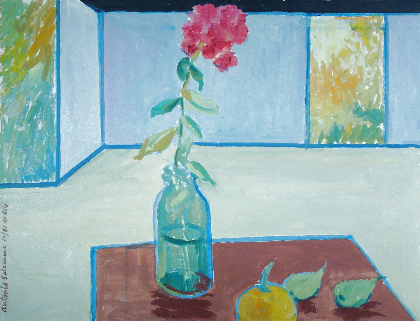 Composition with Flower