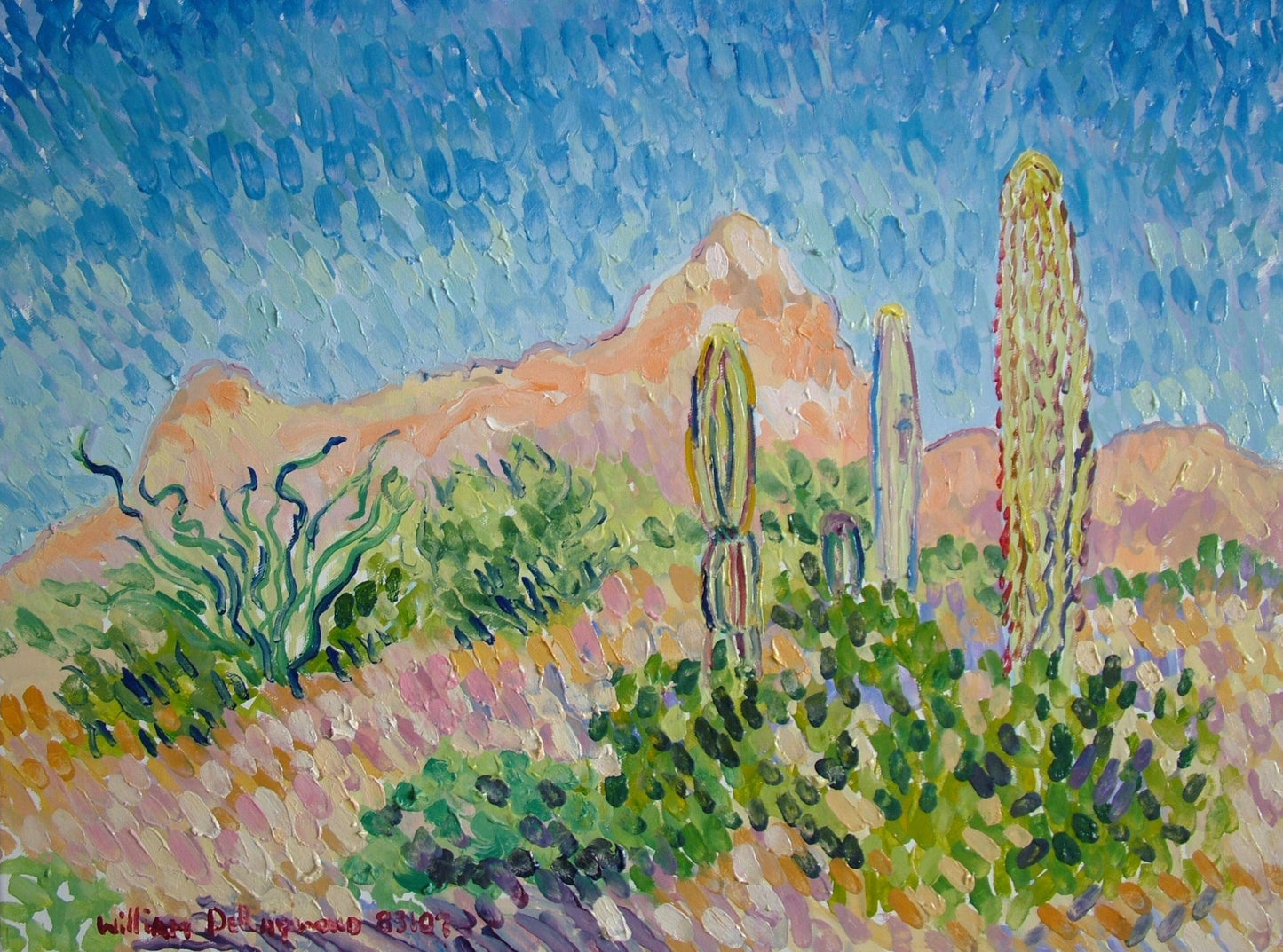 #pleinair #painting 18"x24", 2007 In the sonoran desert