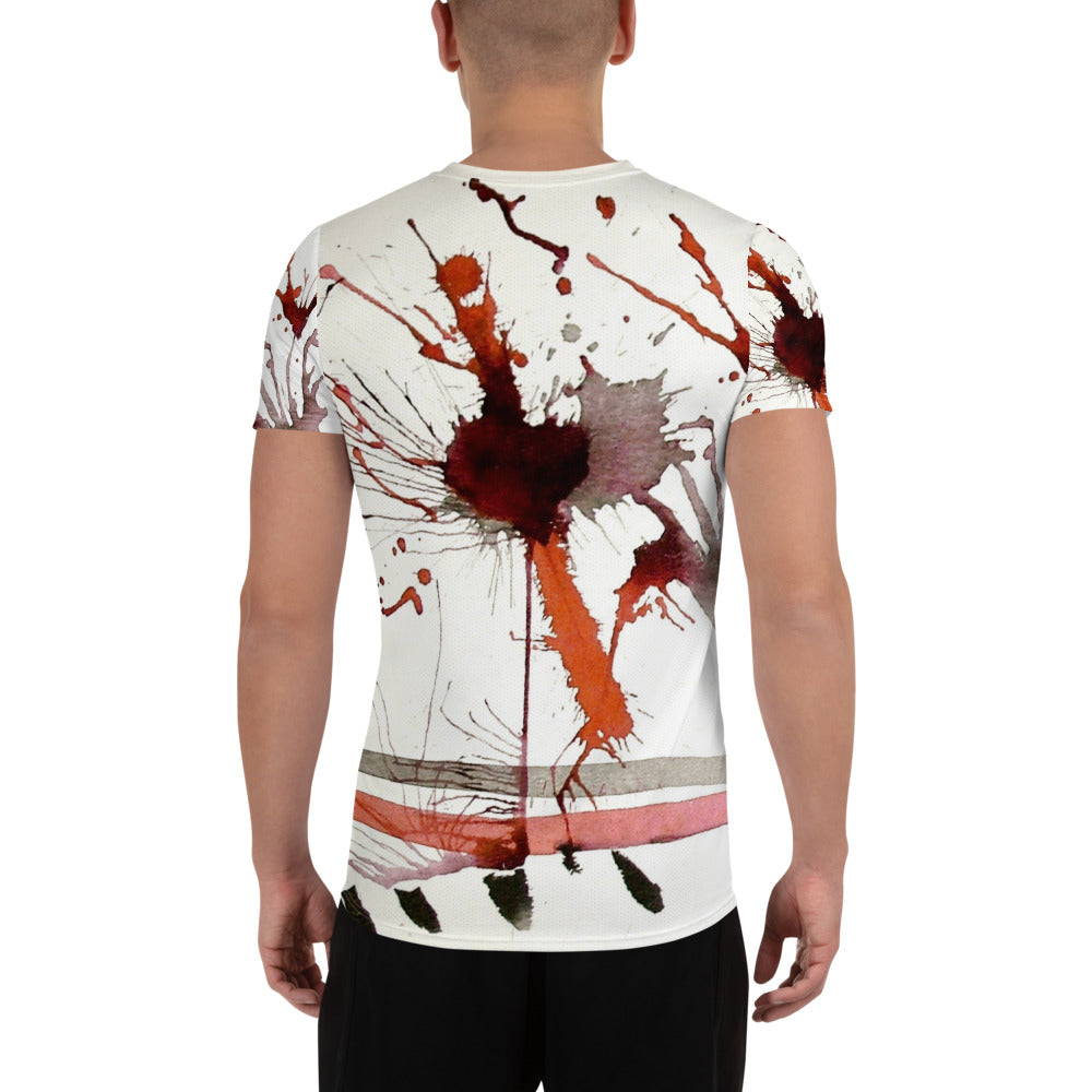 All-Over Print Men's Athletic T-shirt