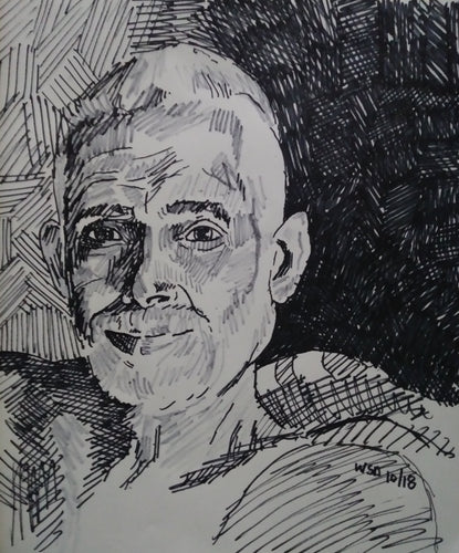 #portrait #drawing #RamanaMaharshi, 14