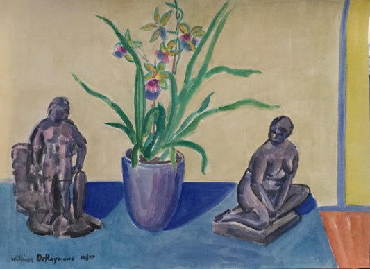 #watercolor #painting composition 22"x30" 2017