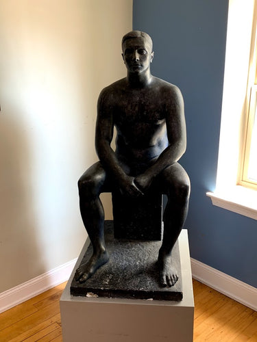 Seated Athlete by Antonio Salemme