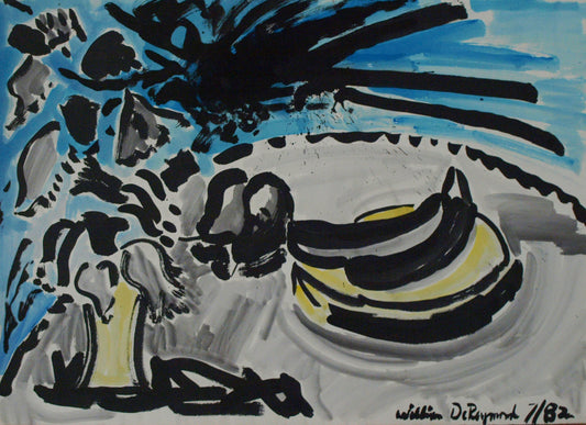 brush and ink, 22"x30", 1982