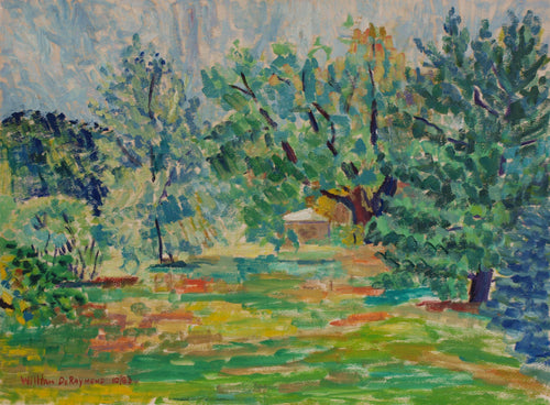 #pleinair #painting 'Tony's Backyard', 22