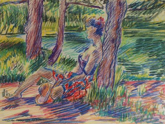 #pastel #drawing #painting 22"x30", 1990 ##fineart