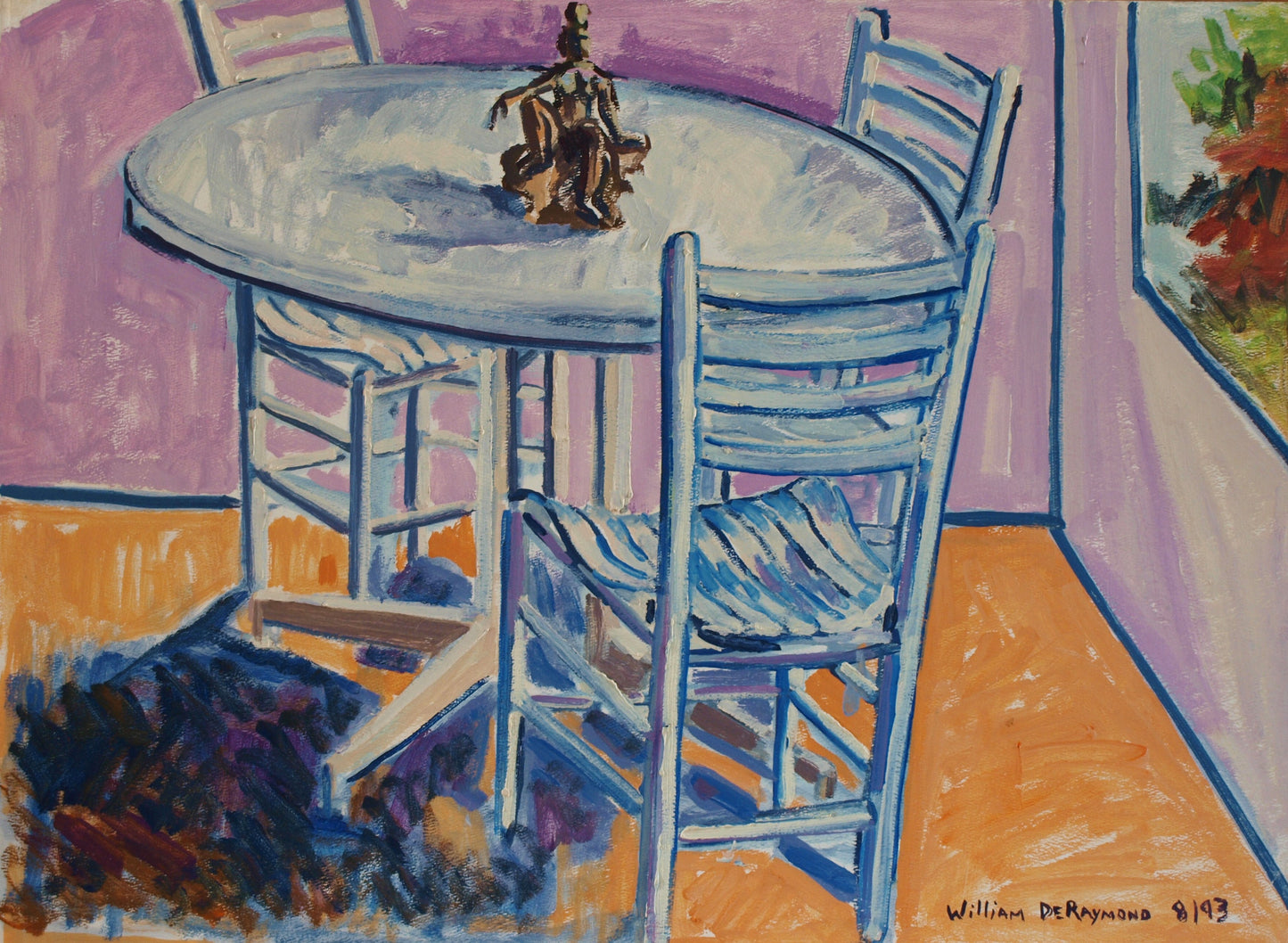 still life #painting composition #art, 22"x30" 1993