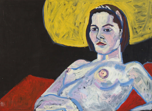 #figure #painting #art 22"x30", 1996