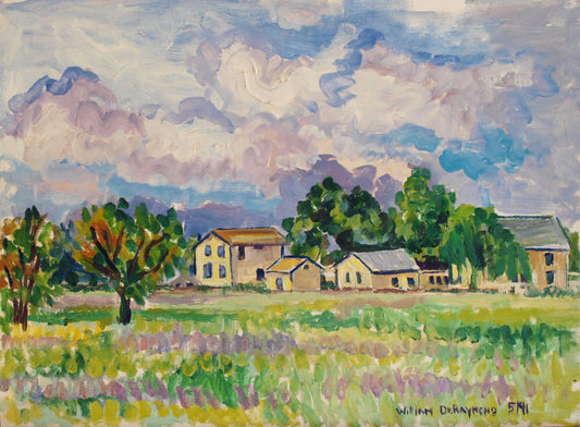 Plein air painting,'Santa Rosa, Ca. off Todd Rd.', 22"x30"