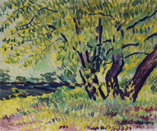 'along the Lehigh', 20"x24" #pleinair #painting #fineart