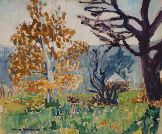 William's Township  Plein air Painting, 1982,  24"x30"