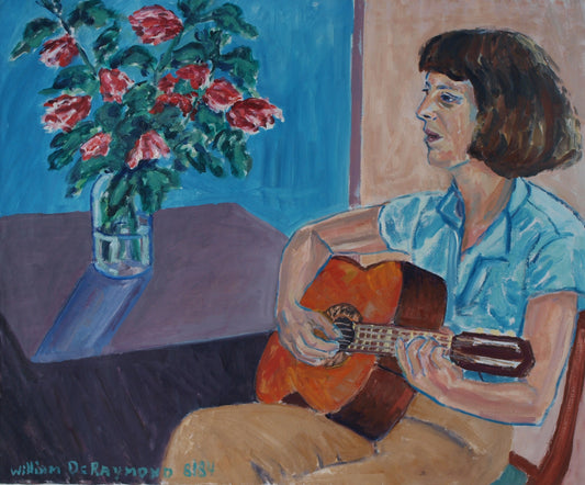'Gail', 30"x36", #painting #art 1984