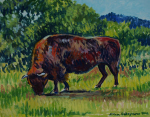 #fineart #painting  #Buffalo, 24"x30" 2012