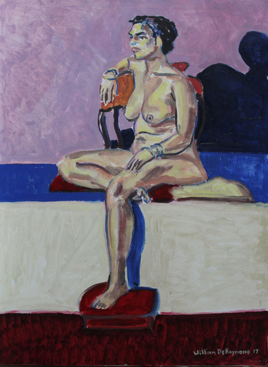 figure, 22"x30"